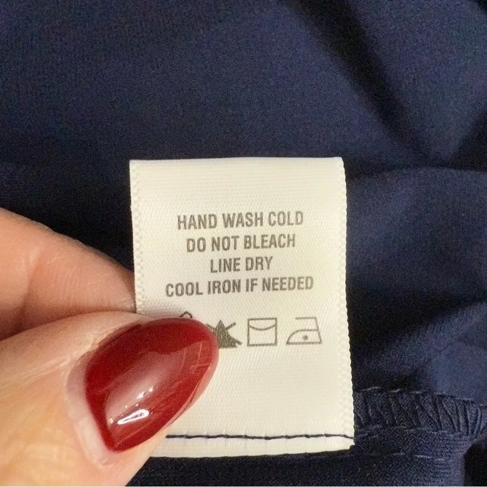 MSK Women’s Navy Blue formal dress with rhinestone detail size 2X - Picture 9 of 10